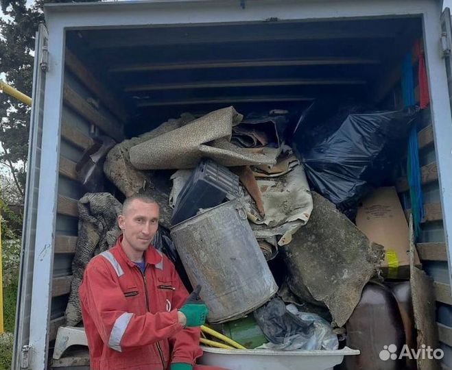 Вывоз строительного мусора. 3 тонны 16 кубов