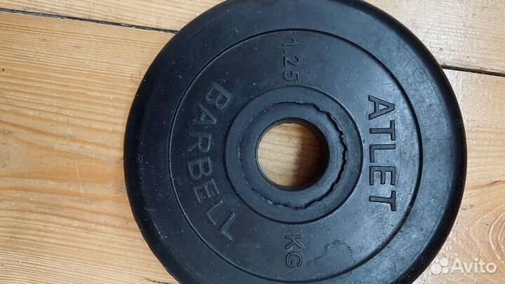 Спортивные блины и гриф