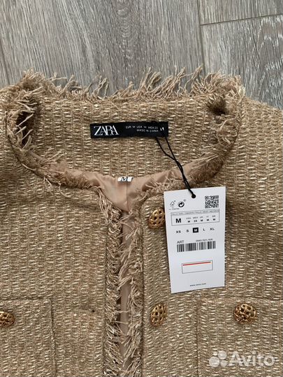 Жакет женский zara новый р-р М