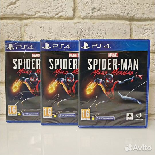 Spider-Man: Miles Morales PS4 новый