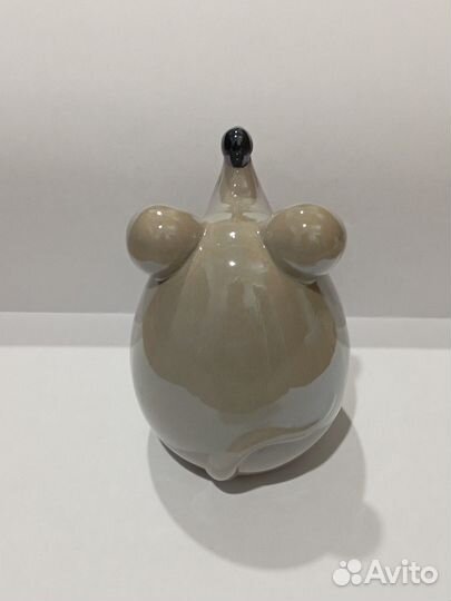 Статуэтка керамическая Мышь Мышка серая