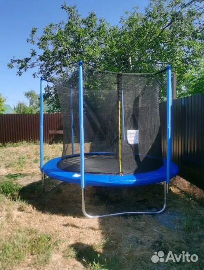 Батут с сеткой в Ижевске Для детей. Защитная сетка