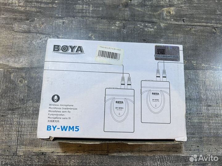 Микрофон петличка boya