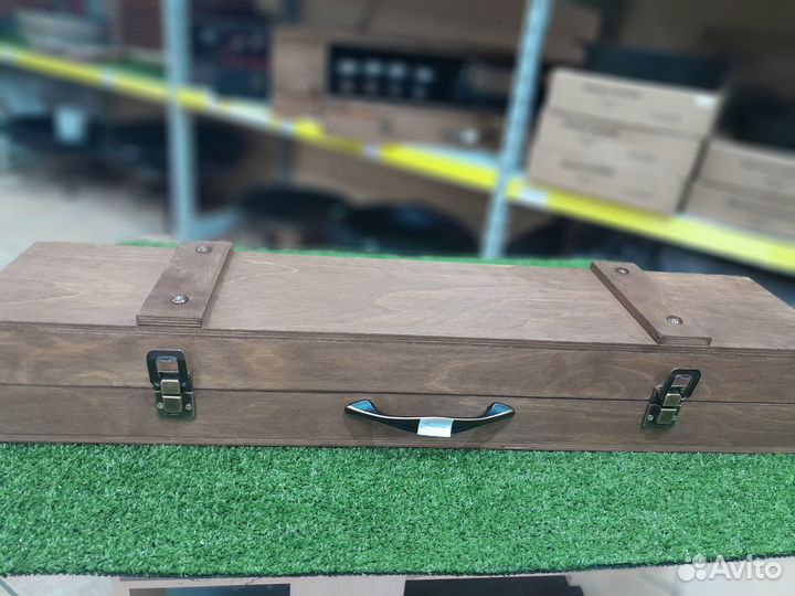 Подарочный набор шампуров в чемодане