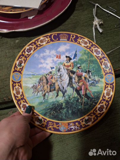 Тарелка декоративная англия