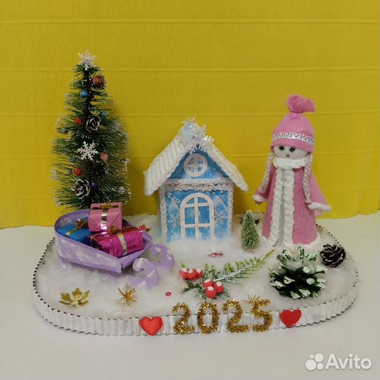 Новогодние поделки в детсад