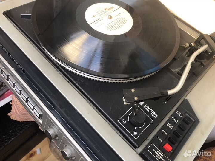 Стерео система Вега СССР. Полный комплект