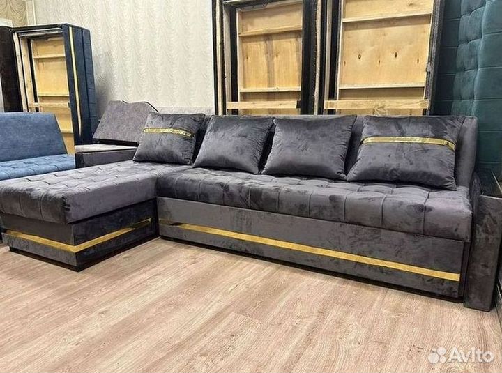 Угловой диван раскладной на заказ