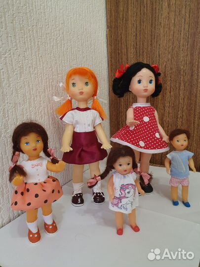 Куклы СССР маленькие