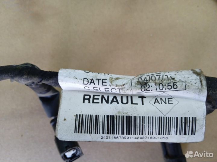 Проводка форсунок катушек Renault Kaptur F4R 2.0