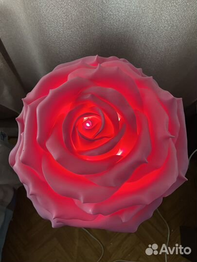 Светильник роза
