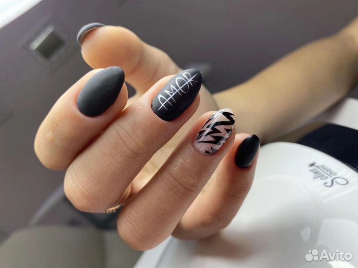 Маникюр гель лак