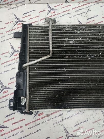 Радиатор кондиционера w204 Mercedes