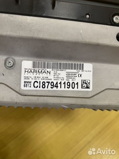 NBT EVO HU BMW X5 F15 65128794119