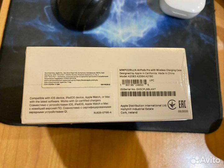 Apple AirPods Pro Оригинальные, не распакованные