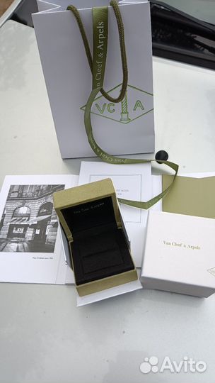 Коробка для кольца van cleef