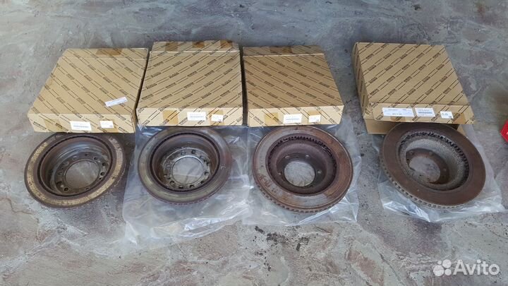 Тормозные диски land cruiser prado150 - Б.У