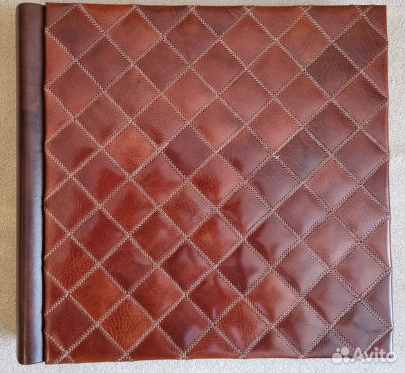 Фотоальбом итальянский с кожаной обложкой