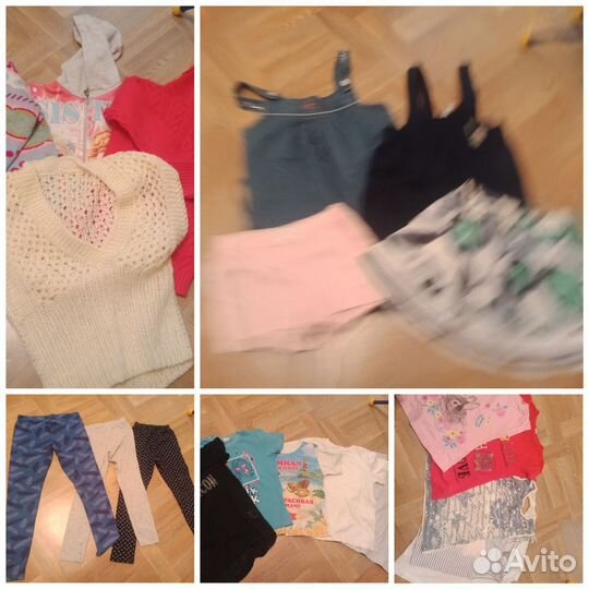 Вещи пакетом на девочку