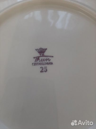 Тарелки 70х годов: Thun, Kahla, Дулево, Коростень