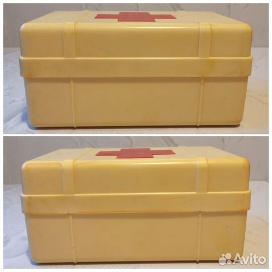 Аптечка карболит пустая коробка 50е СССР бу