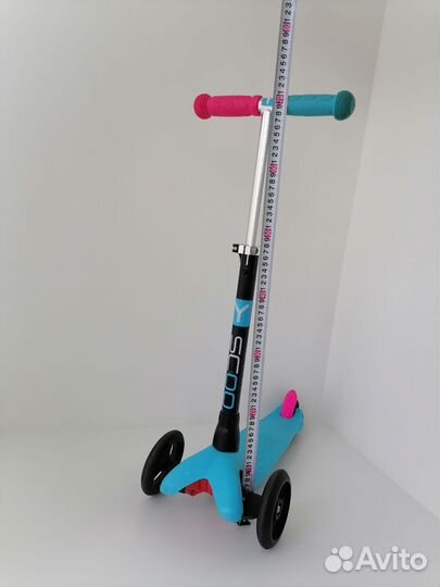 Самокат детский трехколесный Y-scoo mini glam