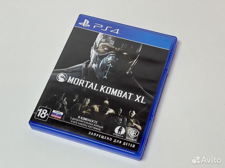 Mortal Kombat XL (диск, Sony PS4/PS5)