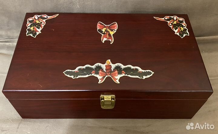 Подарочная коробка для 2 бутылок вина