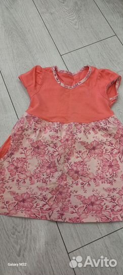 Детские вещи пакетом на девочку 80 86 92