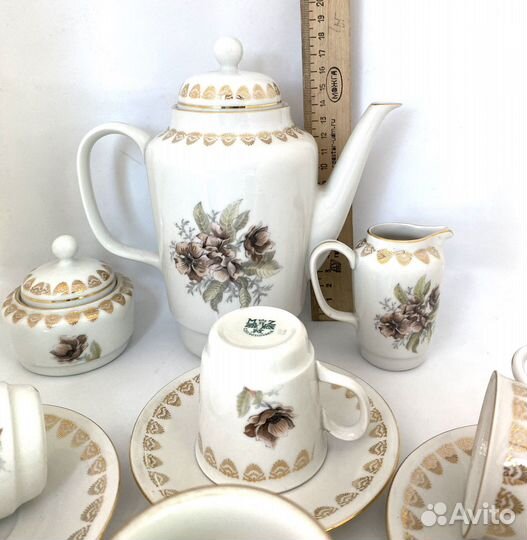 Сервиз кофейный Чехословакия MZ Жасмин