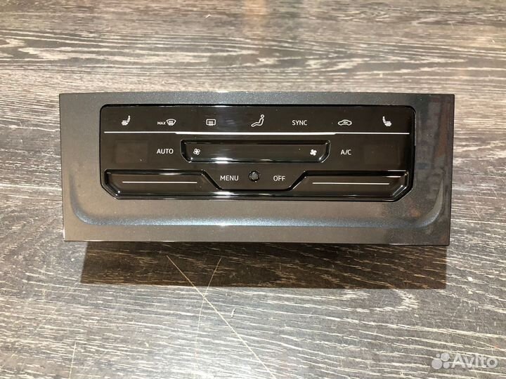 Климат с рамкой VW golf 7 7.5