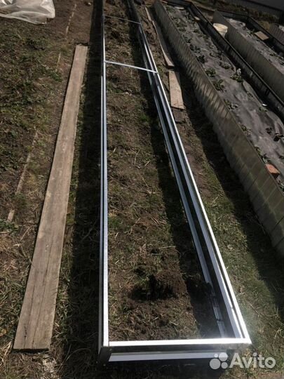 Грядка темно-зеленая 1м х 5м х 22см