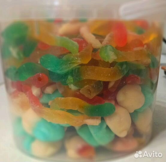 Шоколад в слитках, мармелад