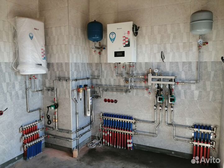 Сантехнические работы, отопление, водоснабжение