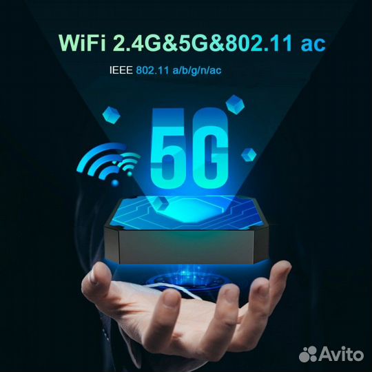 Тв-приставка X96 mini 5G, 16/2Gb, Android