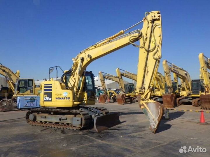 Гусеничный экскаватор Komatsu PC138US, 2014