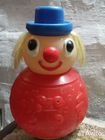 Клоун неваляшка СССР