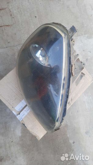 Передние фары на priora
