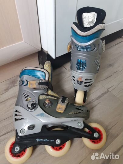 Ролики детские transformers