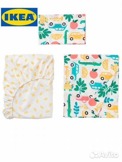 Детское постельное белье 120 60 IKEA