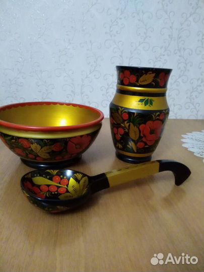 Изделия из хохломы