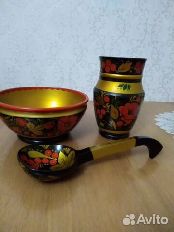 Изделия из хохломы