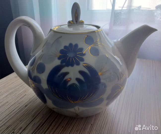 Чайник заварочный 3л, кружки