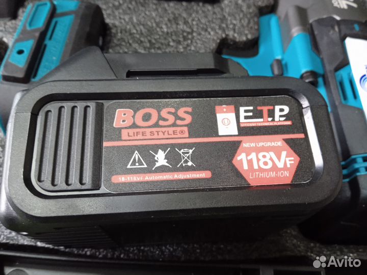 Грузовой гайковерт аккумуляторный