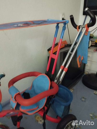 Детский трехколесный велосипед новый