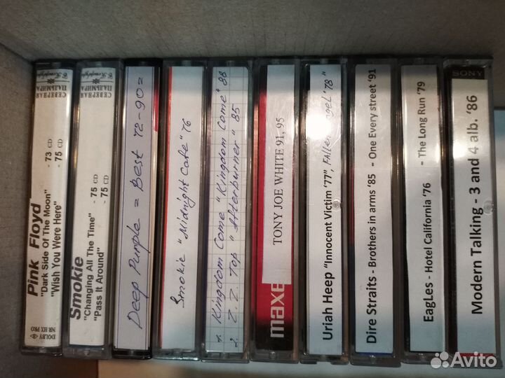 Аудиокассеты с записью