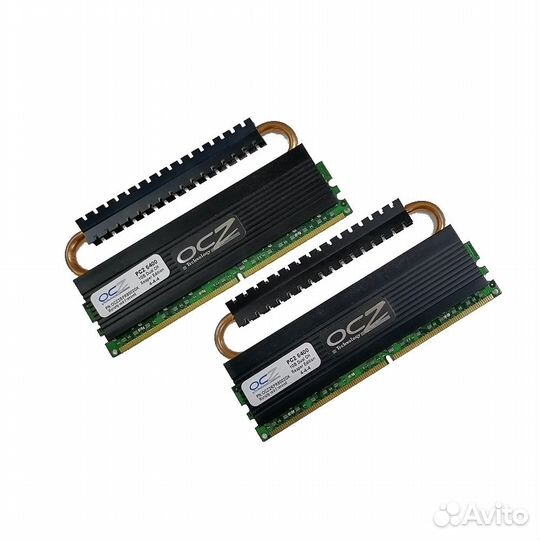 Б/у озу Dimm 2Gb PC2-6400(800) DDR2 OCZ Peaper Edi