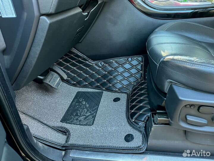 3Д ковры из экокожи для Land Rover Range Sport