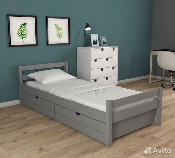 Детская кровать деревянная