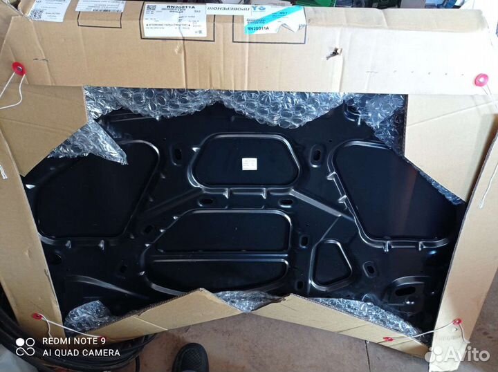 Капот renault symbol clio